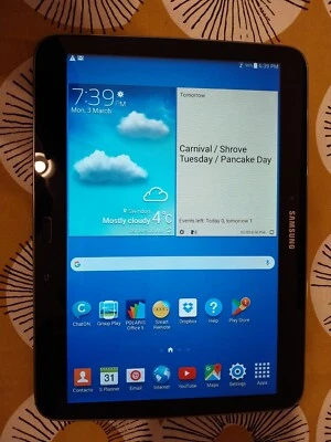 Samsung Galaxy Tab 3 GT-P5210 16GB, Wi-Fi, 10.1in, Black, GT-P5210. - Image 1 of 4