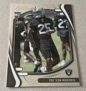 2021 Panini Absolute Rookies #166 Trevon Moehrig (RC) Single Card Raiders NFL - Bild 1 von 2