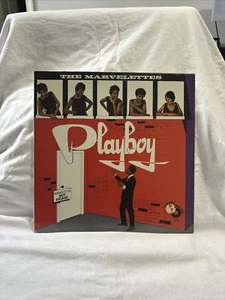 Rare MARVELETTES “PLAYBOY" Very Good 1962 T-231 U.S. 1st Press Old Yellow LP - Imagen 1 de 13