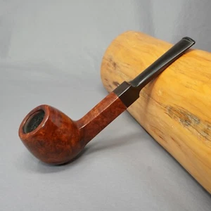 Gobi (Hobi?) Square Shank Smooth Billiard Sitter Estate Briar Tobacco Pipe - Picture 1 of 15