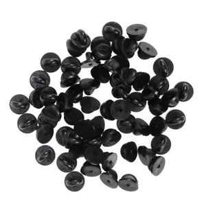 100PCS Verschlüsse Butterfly Clips Ersatz Uniform Badge für Metall Pin Anstecker - Bild 1 von 8