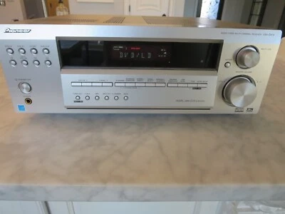 Vintage PIONEER VSX-D414S Multi Channel Audio Video Receiver (Silver)  - Image 1 of 3
