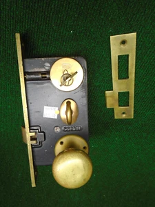 CORBIN #0568 R EINSTIEGSSCHLOSS mit 1 1/4" ZYLINDER & SCHLÜSSEL, KOMPLETTSET!! (15675-2) - Bild 1 von 12