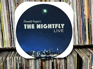 Alfombra giratoria de fieltro DONALD FAGEN "The Nightfly Live" 2021 (envío/promoción en 1 día) - Imagen 1 de 4