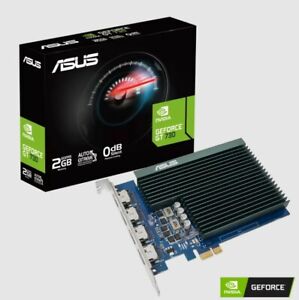 ASUS NVIDIA GeForce GT 730 2GB GDDR5 GT730-4H-SL-2GD5 PCI-E Video Card 4xHDMI