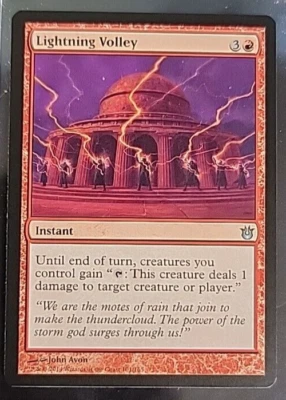MTG Lightning Volley Born of the Gods 101/165 Regular Uncommon - Image 1 of 2