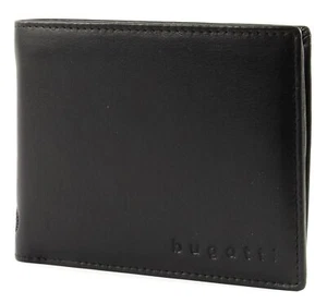Cartera para monedas Bugatti City Line con solapa 8 CC negra - Imagen 1 de 1