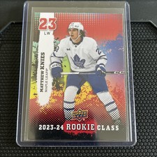 2023-24 Upper Deck Series 1 MATTHEW KNIES Rookie Class RED #CC-10