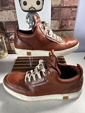 Mens Brown Leather Timberland Sensorflex Trainers Shoe Size Uk 12.5 Us 13 Eu47.5