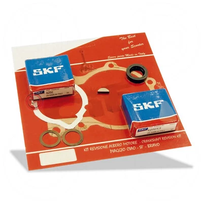 KIT REVISIONE ALBERO MOTORE OEM QUALITY PER CICLOMOTORI PIAGGIO SI’ CIAO BRAVO.