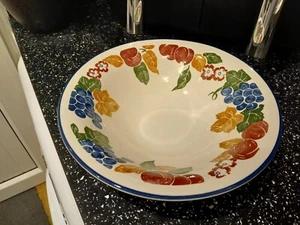 STAFFORDSHIRE CHIANTI SERVING BOWL - Picture 1 of 3