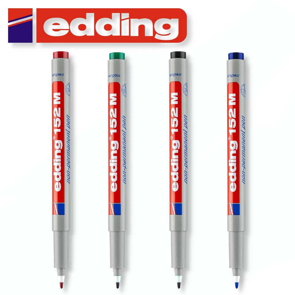 Edding 152 M Faserstift non permanent pen Folienschreiber Marker 1 mm - Bild 1 von 1
