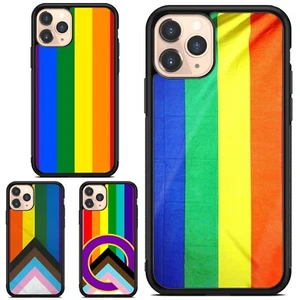 Progress Pride Rainbow Flag For Samsung Galaxy S23 Plus Ultra Non-slip Cover - Picture 1 of 25