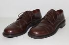 Cole Haan Mens Sz 10.5 D Brown Leather Lace Up Wingtips Oxfords Dress Shoes NICE
