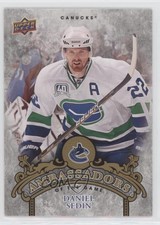 2010-11 Upper Deck Ambassadors of the Game Daniel Sedin #AG37 HOF