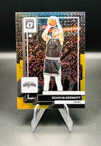 2022-23 Donruss Choice Doug McDermott Black Gold #6/8 Spurs