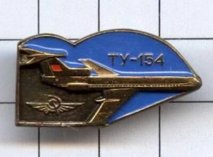 Badge. Pin. Aviation . Plane Tu-154 - Picture 1 of 1
