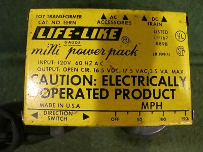 Life Like Products Hobby Transformer 889B yellow - Image 1 of 4