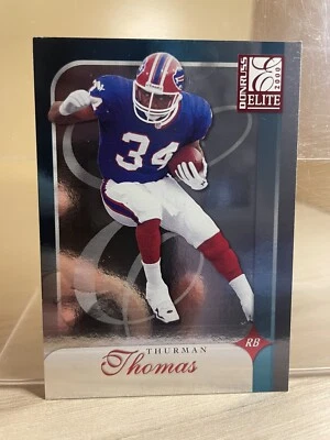 2000 Donruss Elite Football Card #60 Thurman Thomas - Image 1 of 2