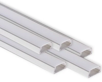 5x 3metri 1506 (15M) 15 metri PROFILO DI ALLUMINIO 15x6mm PER STRISCE LED BARRA - Immagine 1 di 4