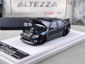 CR FH 1:64 Black Altezza RS200 SXE10 Sedan Sports Model Diecast Metal Car - Picture 1 of 11