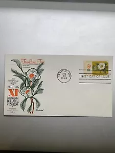 1969 Botanical Series-Franklinia Tree-First Day Cover-Aug 23, 1969 - Picture 1 of 2