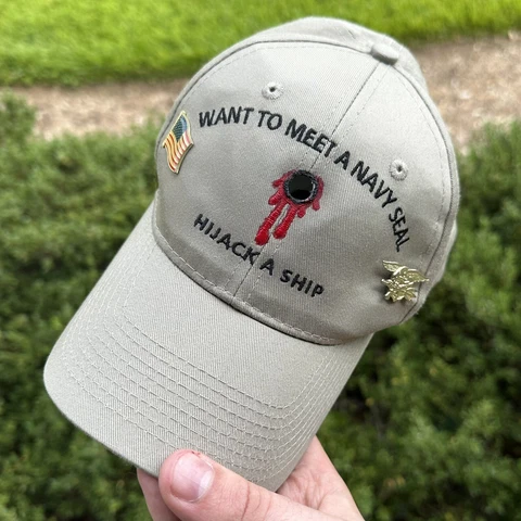 US Navy Seal Baseball Cap Signed By Captain Richard Phillips - Neat! Cover