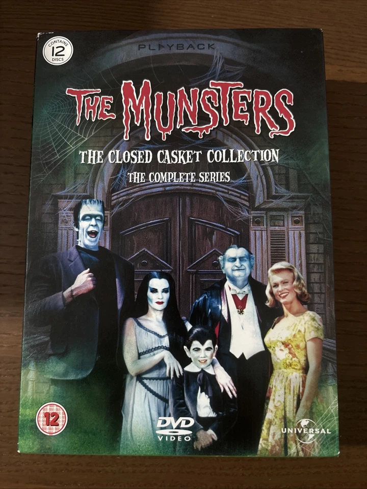 The Munsters Complete Series DVD Boxset the Closed Casket Collection - Image 1 of 4