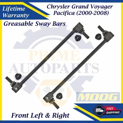 Barra estabilizadora delantera MOOG OEM para Chrysler Grand Voyager/Pacifica 2000-2008 9 años Warra. Foto 1 de 4