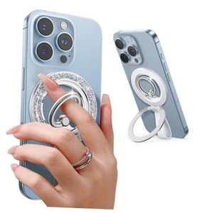 Bague Téléphone Magnétique 2025 pour Support Anneau Téléphone avec Super Aimant Élégant - Photo 1 sur 7