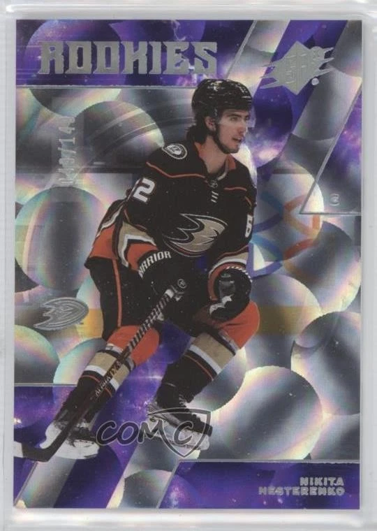 2023-24 SPx Rookies Purple Parallax /149 Nikita Nesterenko #126 Rookie RC - Image 1 of 2