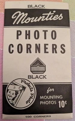 Lote de 6 paquetes vintage de esquinas fotográficas Foto 1 de 4