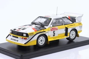 1:24 Audi S1 Quattro No.5 Walter Rohrl Winner San Remo Rally 1985 - Diecast M... - Picture 1 of 5