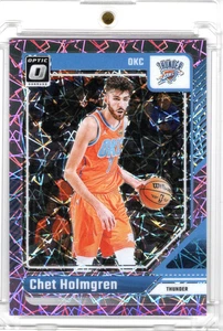 2024-25 Panini Donruss Optic Pink Velocity Chet Holmgren /79 OKC Thunder - Bild 1 von 2