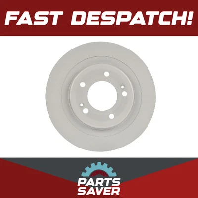 2x Brake Discs Pair Solid fits HYUNDAI i30 GD 1.6 Rear 11 to 17 284mm Set Bosch - Image 1 of 4