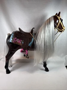 Our Generation Brown & Blonde Horse Saddle Bridle for 18" OG/American Girl - Picture 1 of 15