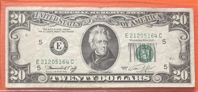 1974 $20 RICHMOND NOTE💥Over 50 Years Old💥Support WOUNDED WARRIOR PROJECT💥 - Image 1 of 2