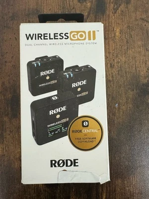 RODE Wireless Go II-Dual Channel Wireless System with Built-in Microphones - Image 1 of 3