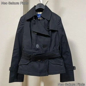 Burberry Blue Label Trenchcoat 38 schwarz Damen authentische Länge 22,44" Breite 16,92" - Bild 1 von 10