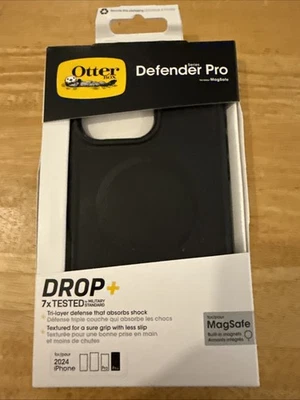Funda OtterBox Defender Pro Series para iPhone 2024 - 16 Pro Max Negra Foto 1 de 4