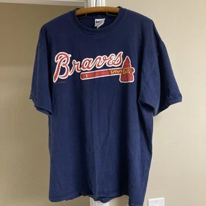 T-shirt maglia vintage Atlanta Braves #31 Greg Maddux taglia XL 1997 linea Locker - Foto 1 di 7