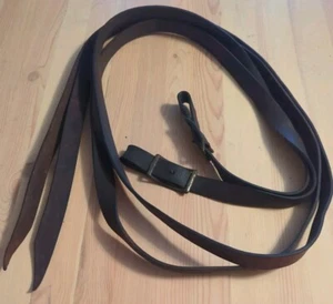 Leather Reins 7' x 1" Heavy Duty Horse Tack - Picture 1 of 4
