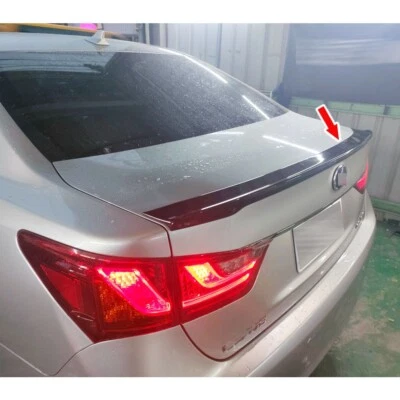 Glossy Black Fit FOR Lexus GS200t GS450h GS350 Rear OE Look Trunk Spoiler 2021 Foto 1 de 4