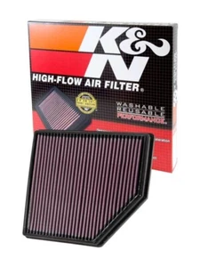 K&N Air Intake Filter 33-2418 For 2008-2016 Volvo XC60 XC70 3.0L 3.2L & More - Picture 1 of 2