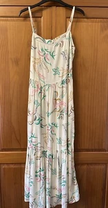 M & S Collection Long Sundress / Maxi Dress UK 6 Floral Summer Dress M and S New - Picture 1 of 8