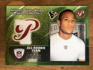 Jabar Gaffney ALL ROOKIE TEAM PLAYER WORN SHIRT - 02 Topps Pristine #TRR-JG - Picture 1 of 1