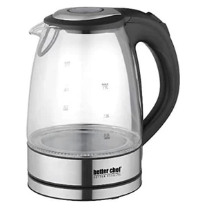 Better Chef 1500W 7-Cup Cordless Electric Borosilicate Glass Kettle w LED Light - Picture 1 of 6