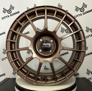 4 Alloy Wheels Compatible Peugeot Bipper Mens 17 " MAK Italy Bronze