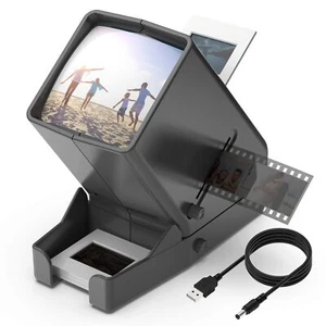 DIGITNOW Visionneuse de Diapositives et de Films de 35 mm 3X LED de grossisse... - Photo 1/6