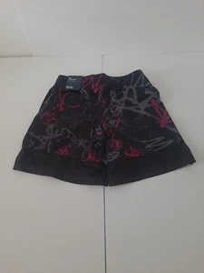 DSG Shorts Youth Small Black Knit Training Multicolor Tagger Black Athletic - Picture 1 of 2